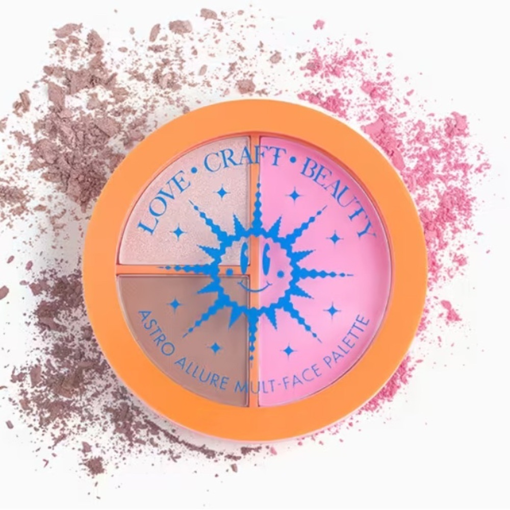 Astro Allure Multi-Face Palette - Pink and Brown